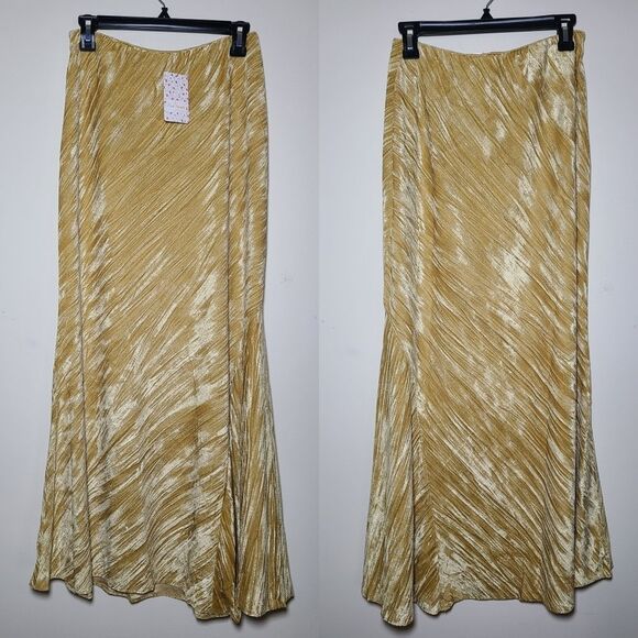 NWT|Free People Hay There Noa Velvet Slip Maxi Skirt, SMALL - Picture 3 of 7